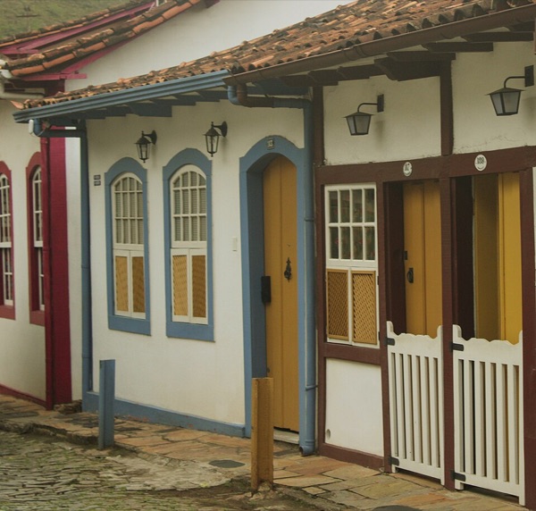 Casario colonial em Ouro Preto